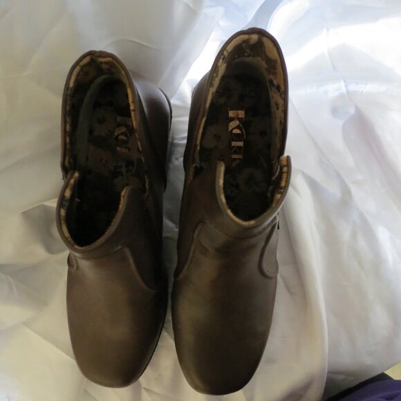Korks clog brown shoes - Picture 4 of 15